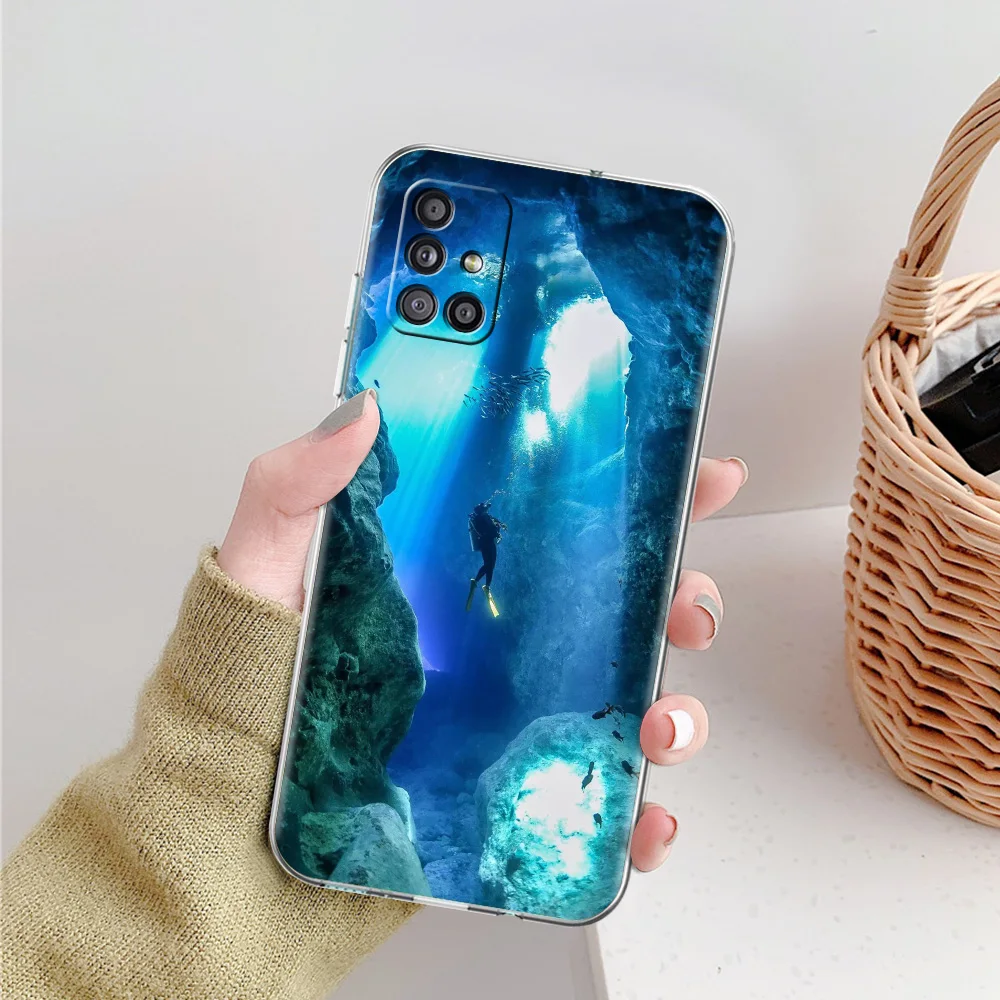 Clear Scuba Diving Protective Phone Case Cover