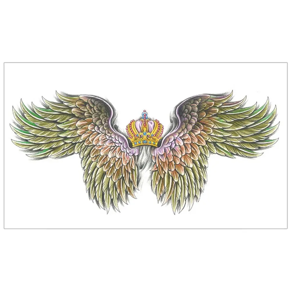 Dragon Temporary Tattoo Stickers Semi-Permanent Long Lasting Dragon Head Stickers Disposable Cool Dragon Head Chest Stickers Men