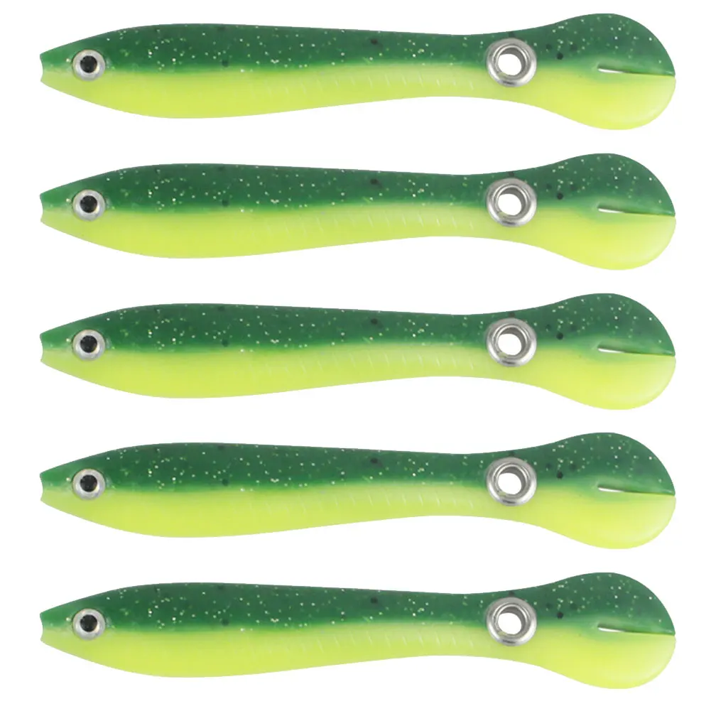 Details about   Impact Soft Lures 10cm 10pcs/bag Fishing Artificial Silicone Bass Pike Swimbait 