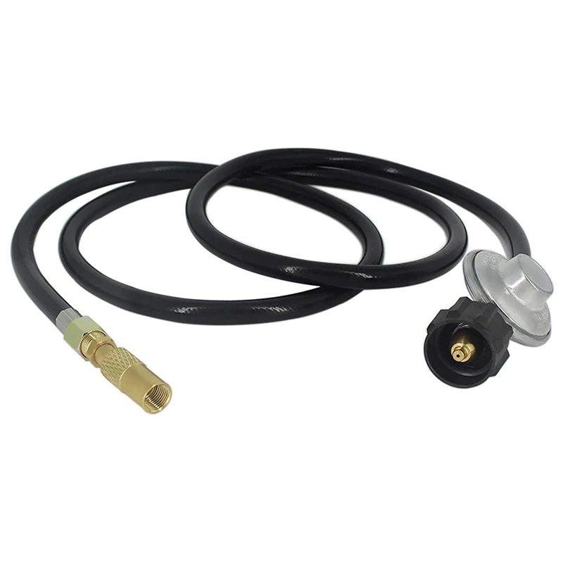 Propane Adapter Hose And Regulator Replacement Kit Coleman Roadtrip Grills QCC1 Low-Pressure Propane Adapter 5Ft