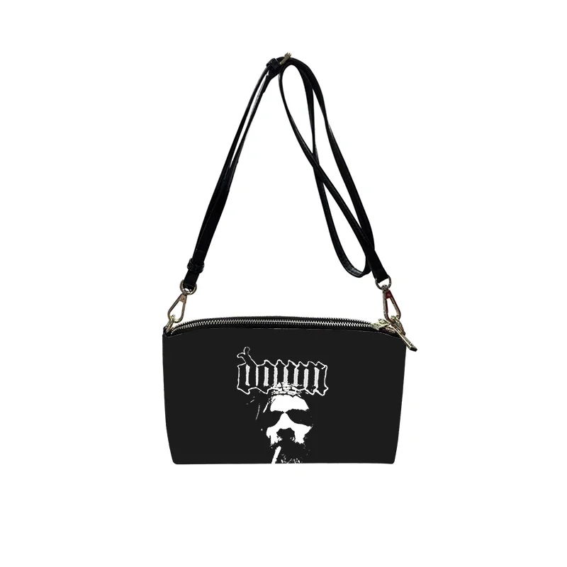 

Pantera Ritual Metal Band PU Crossbody Bag 2023 New Women's Fashion Shoulder Bag Minimalist Small Square Bag for Women
