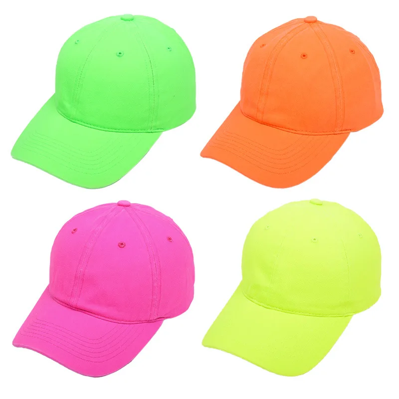 Baseball Cap | Bright Hats | Caps Visor | Fluos - Hats Women Men Baseball  Cap Fashion Hip - Aliexpress
