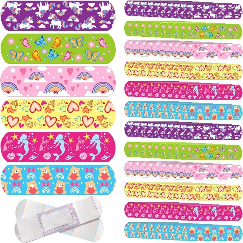 30pcs/set Cartoon Band Aid for Kids Cute Wound Dressing Patch Sticking Plaster Waterproof Adhesive Bandages Curita Infantil 6