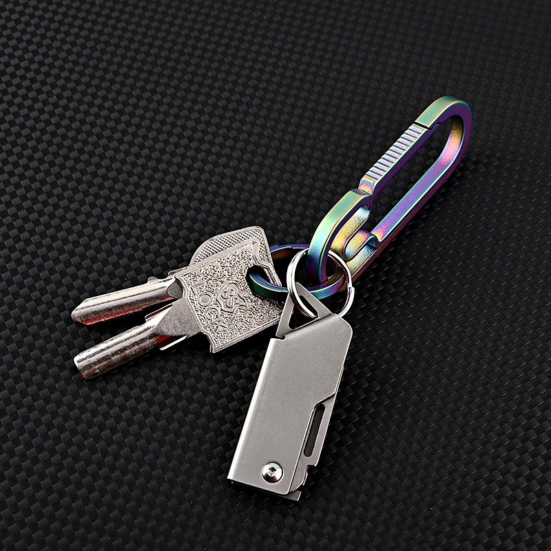 Description Picture 4 of itemHigh Hardness D2 Steel Folding Knife Outdoor EDC Camping Tactics Self-defense Tool Fruit Knives Box Open Pocket Knife Steel hand