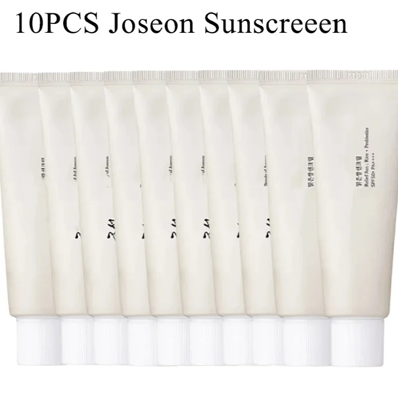 

10PCS Beauty of Joseon Sunscreen Moisturizing Anti UV Skin Facial Sunscreen Whitening Refreshing Waterproof Anti Sweat Cosmetic