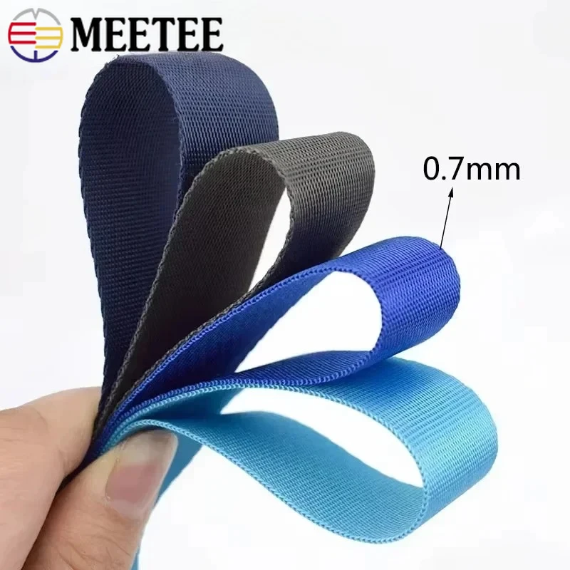 Versatile Nylon Webbing Strap - Decorative Ribbon for Crafting and Accessories
