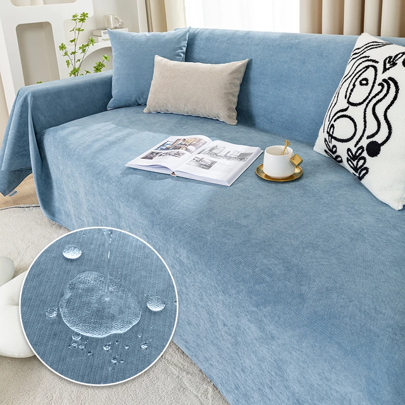 Waterproof Sofa Blanket Multipurpose Solid Color Blankets Dust-proof Fabric All-weather Anti-scratch Pet Home Living Room Decor - AliExpress
