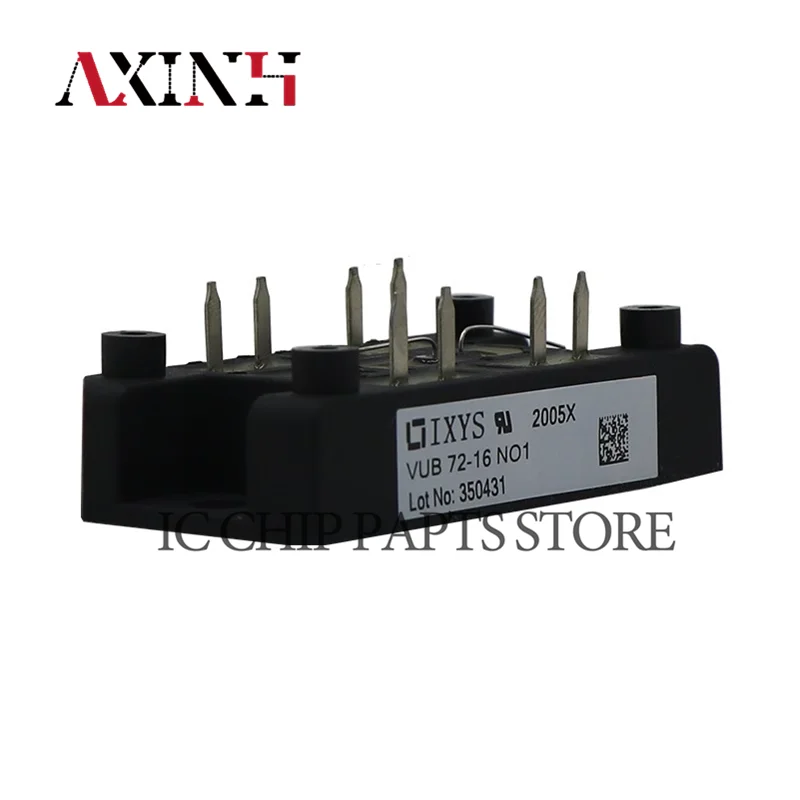 

VUB72-12NO1/VUB72-12NOXT/VUB72-16NO1/VUB72-16NOXT/VUI72-16NOXT 1PCS, Trans IGBT Module N-CH ,Original In Stock