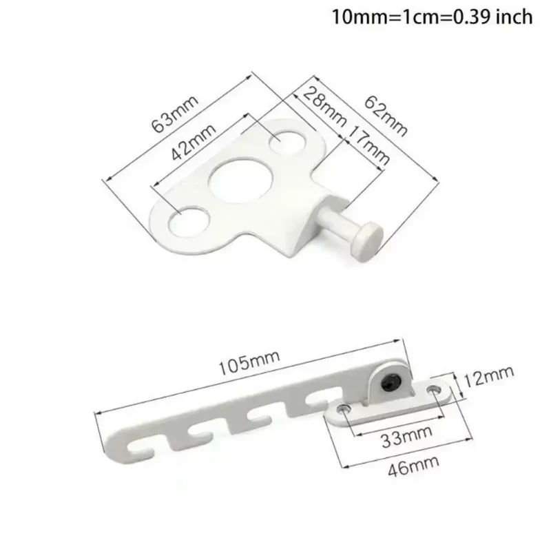 Window Support Wind Hook Latches Stainless Steel Limiter Latch Wind Brace Stay Position Stopper Heavy Duty Gusset Fixed