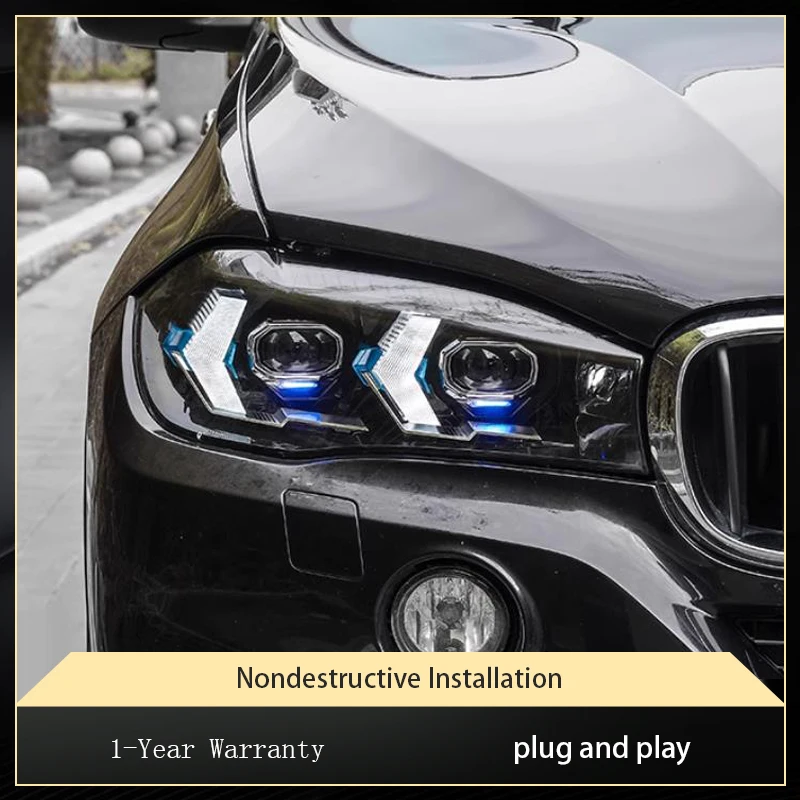 A Pair of Car Stuff Modified For BMW X6 X5 F15 2014-2018 New