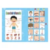 2-in-1 Spanish English Sound Board Book Interactive Talking Book Early Educational Reading Toy for Toddlers Boys Girls 6