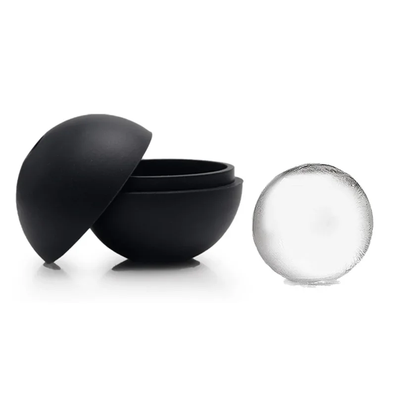 6cm Silicone Round Ice Mould Hockey for Whiskey Ice Cube Kitchen Round Mold Ball Chocolate Tray Ball Tools Bar