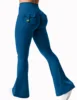 Leggings slim à séchage rapide, pantalon évasé de yoga, vêtements de sport décontractés longs et élastiques