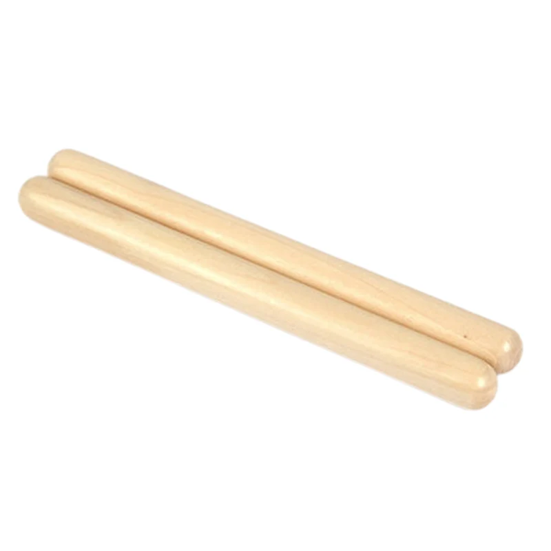 Classic Claves Percussion Instrument Kid Children Musical Toy Rhythm Learning