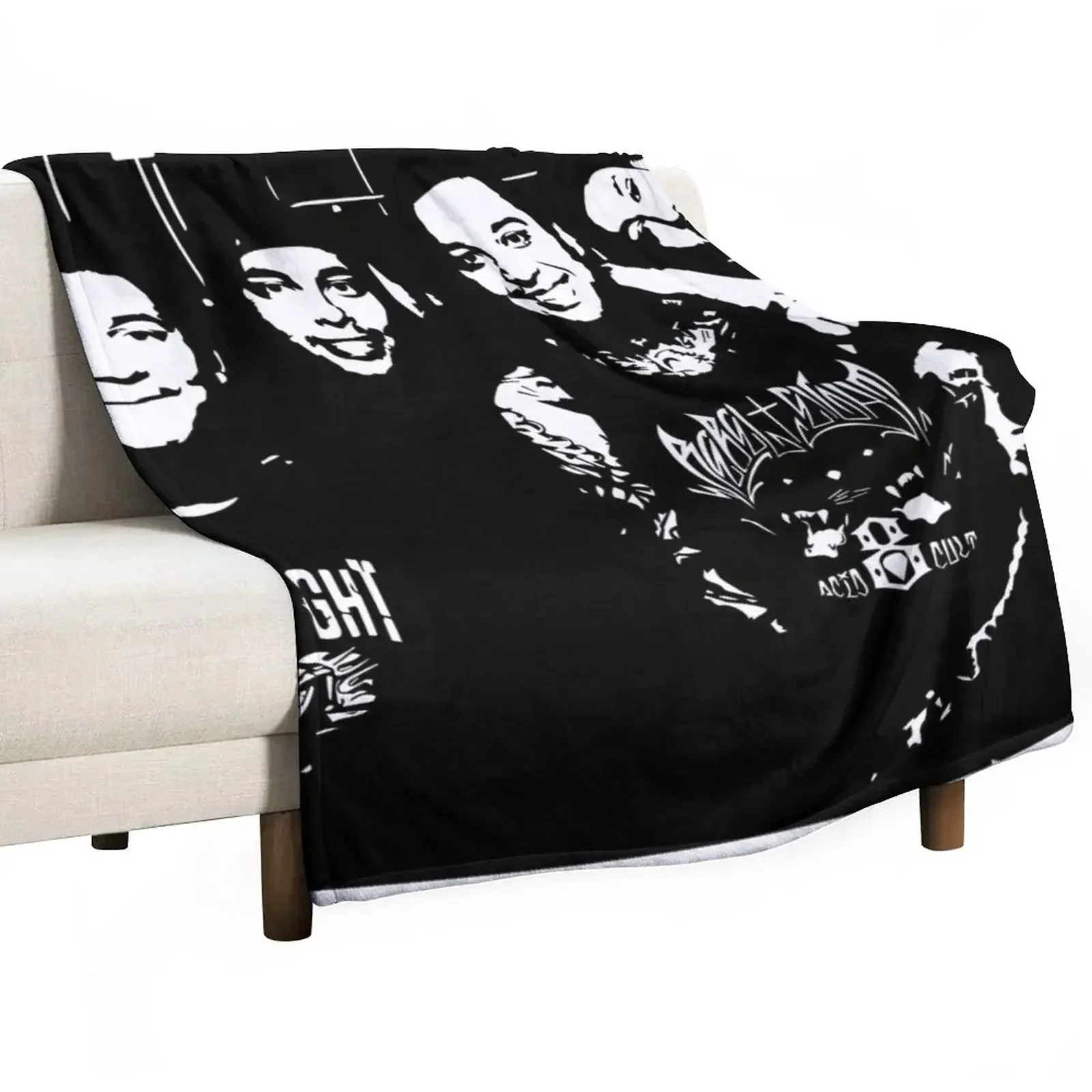 

Pierce the Veil Graphic Throw Blanket Bed covers Loose Vintage Single Blankets