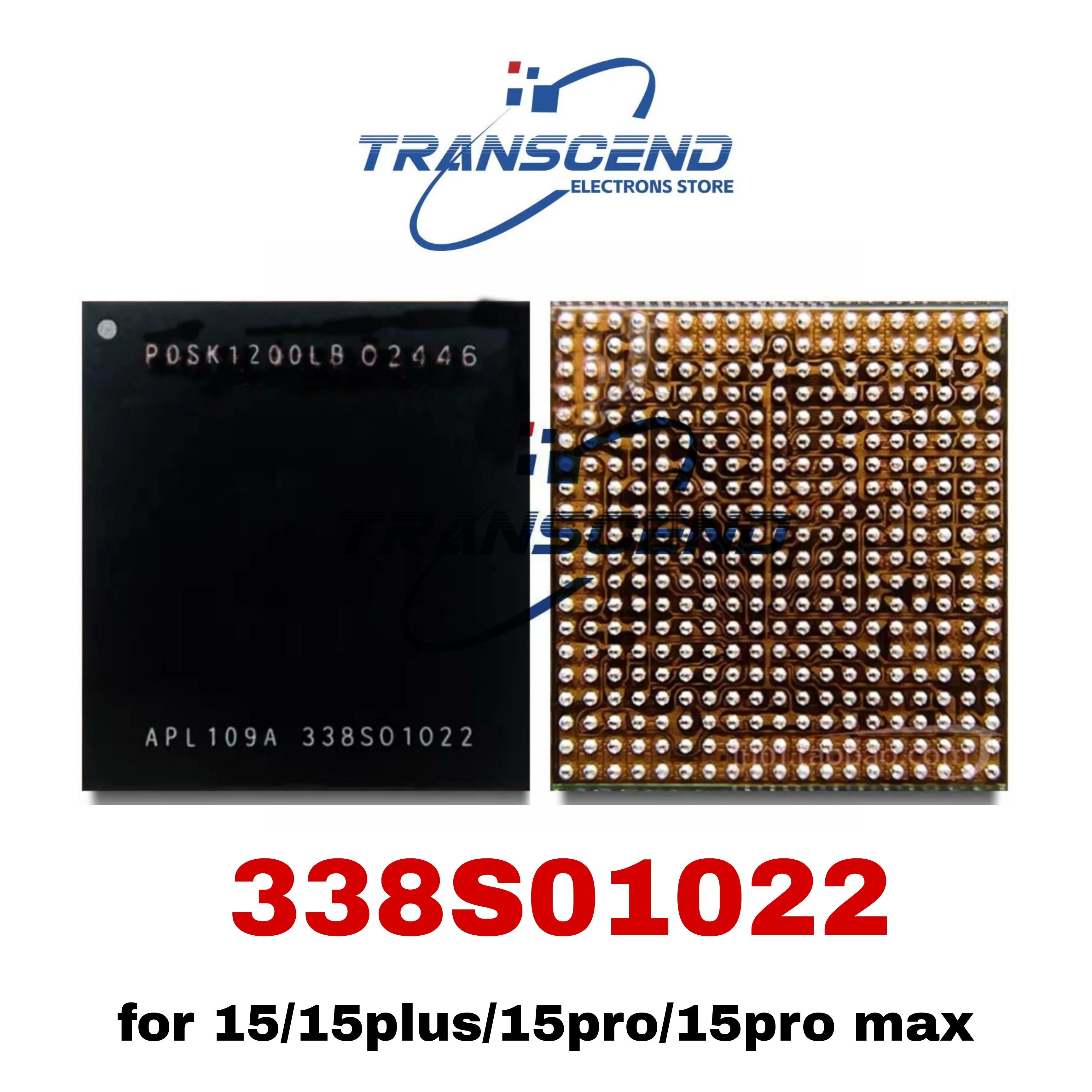 1PCS 338S01119 338S01022 338S01023 Power supply IC For iPhone 16pro max ...