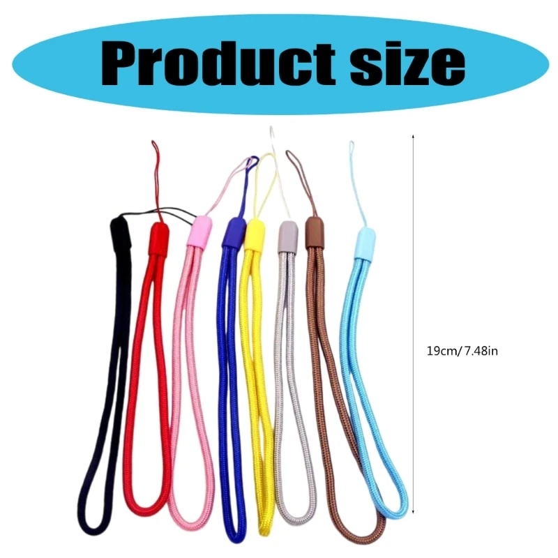 x9fb 50pcs 핸드 손목 스트랩 USB 플래시 드라이브 폰 카메라 19cm 길이 나일론 손목 스트랩 키 지갑 배지 홀더