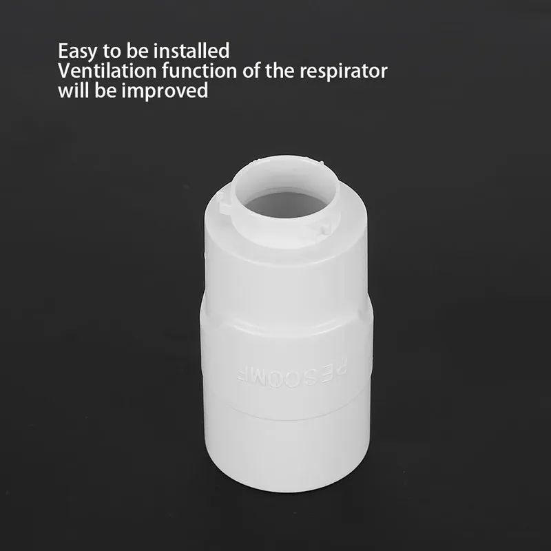 CPAP Connector for Resmed Mini Portable Respirator Hose Connector Converter Universal Respirator Pipeline Adapter 2