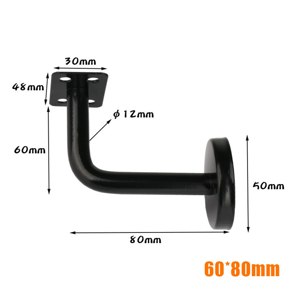 Kit Staffe Di Supporto Per Corrimano Scale E Aste Armadio – In Acciaio Inox, Finitura Cromata, Diametri 38/42/50 Mm