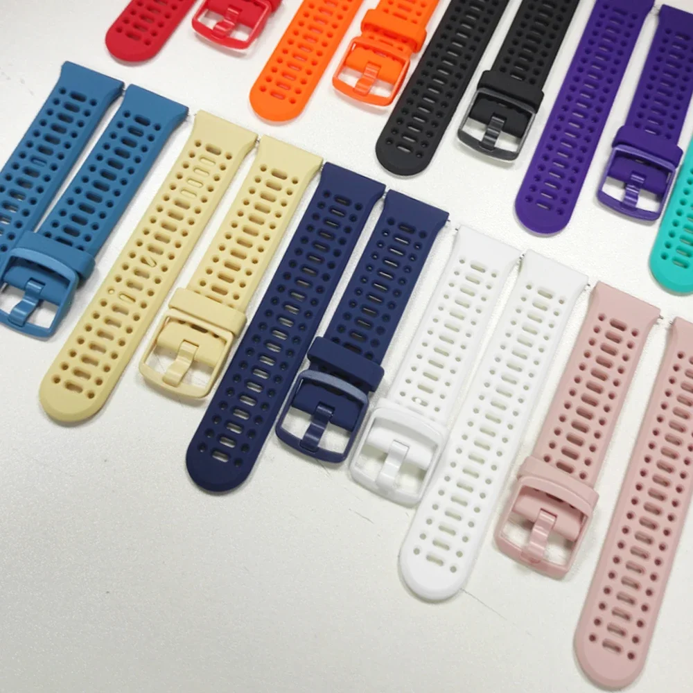 Premium Silicone Watch Band, 20/22mm - Elegant Wrist Strap