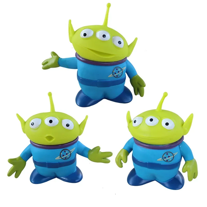Disney Toy Story Alien Action Figure Different Expressions Three