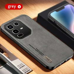 Luxury Silicone Leather Magnetic Back Cover with Enhanced Protection and Stylish Design (GRAY)