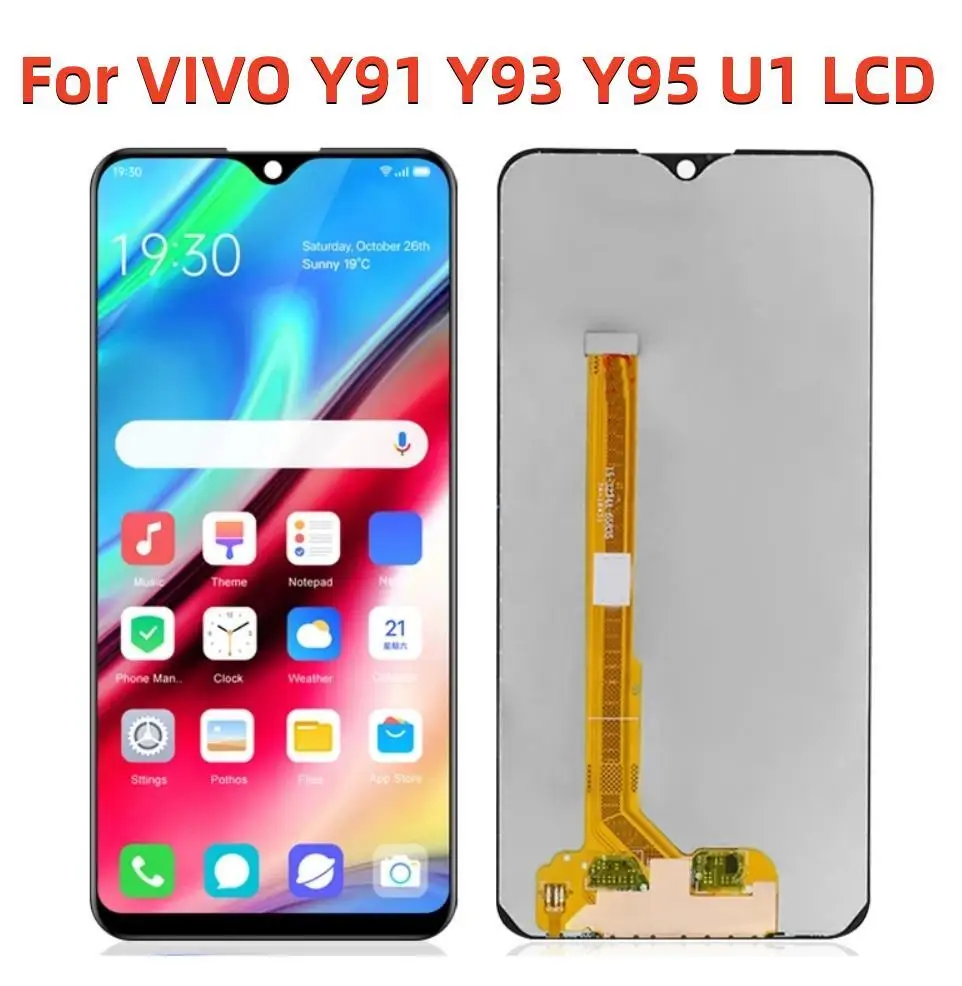 

6.22''Original For VIVO Y91 Y91i Y91c LCD Display Screen Touch Digitizer Assembly For VIVO Y93 Y93s Y93st Y95 With Frame Replace