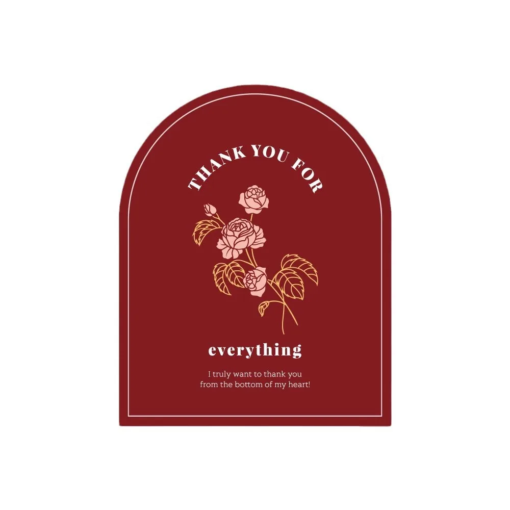 50pcs This Package Nice To Meet You Too Sticker Seal Label Thank You Small Business Handmade Merchandise Decoration Stickers