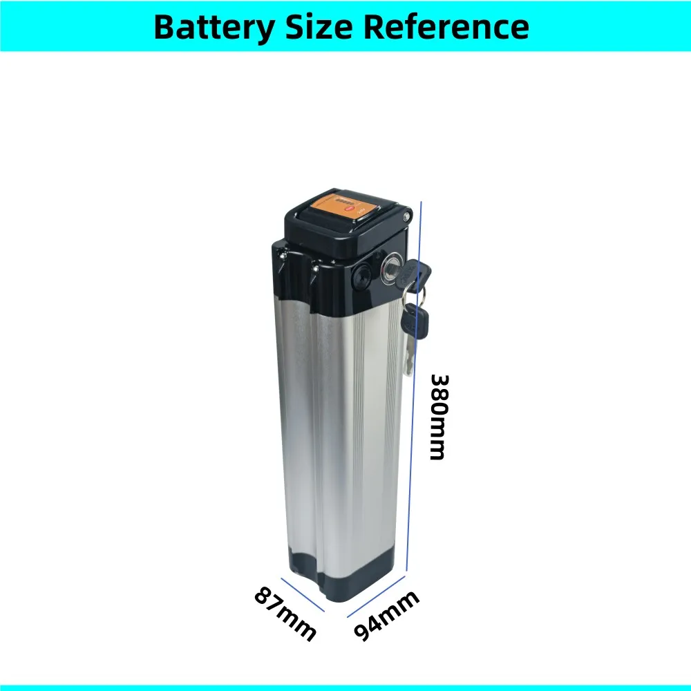 Batterie Li-ion 24V 10.4Ah/15.6Ah pour vélo électrique SilverFish pour  Prophete MiFa Trio, Phylion/XH259-10J, Zhenlong/ZL07010-F