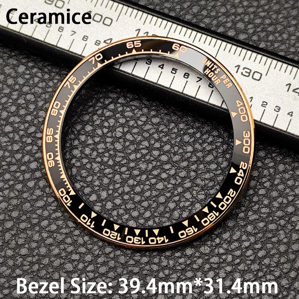 Rhinestone-Embellished Watch Bezel Insert
