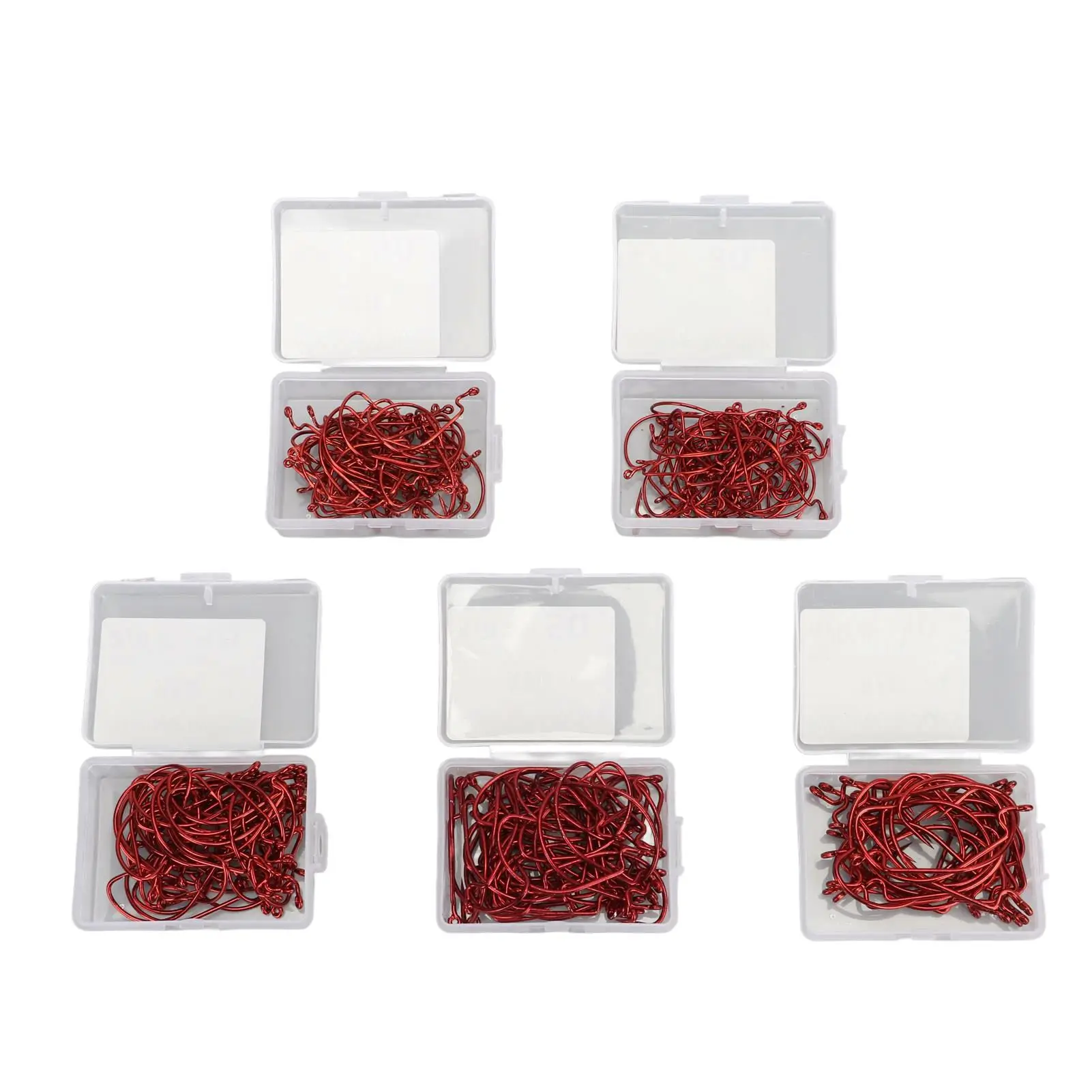 

230 шт., набор рыболовных крючков из нержавеющей стали