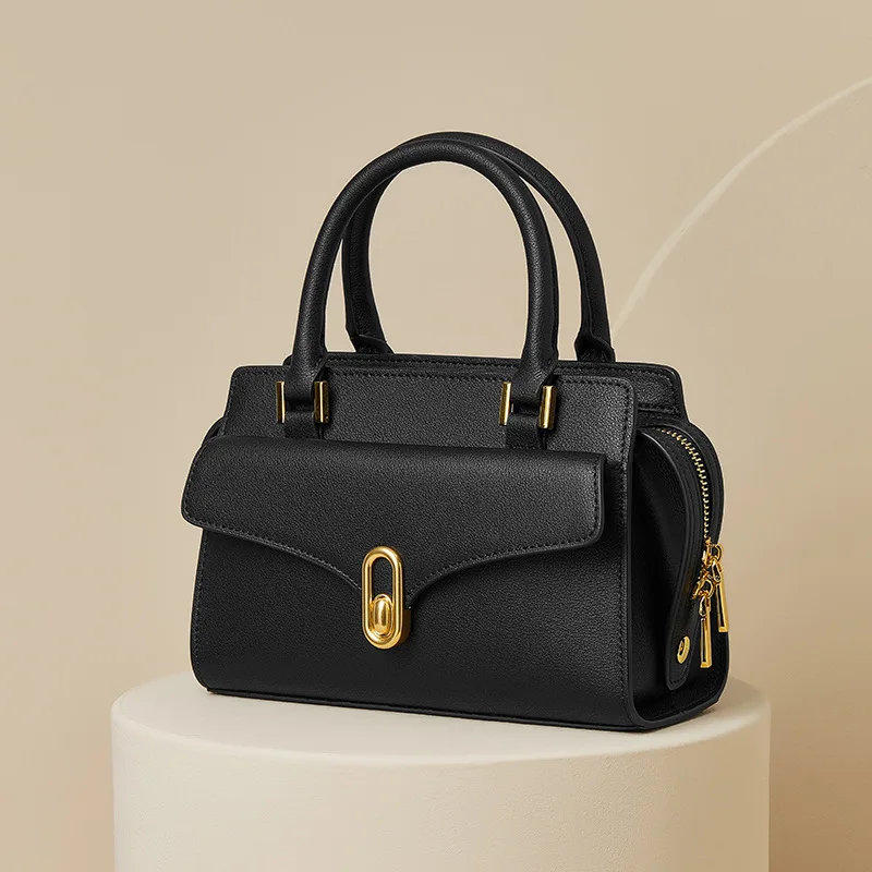 Neue große Kapazität Damen Leder All-Match Messenger Nische Retro leichte Handtasche Schulter Damen Hochzeitstasche_voghion.com