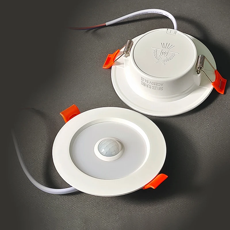 새로운 바디 모션 센서 스팟 LED 다운라이트 램프 220V 천장등 5W 7W 9W..