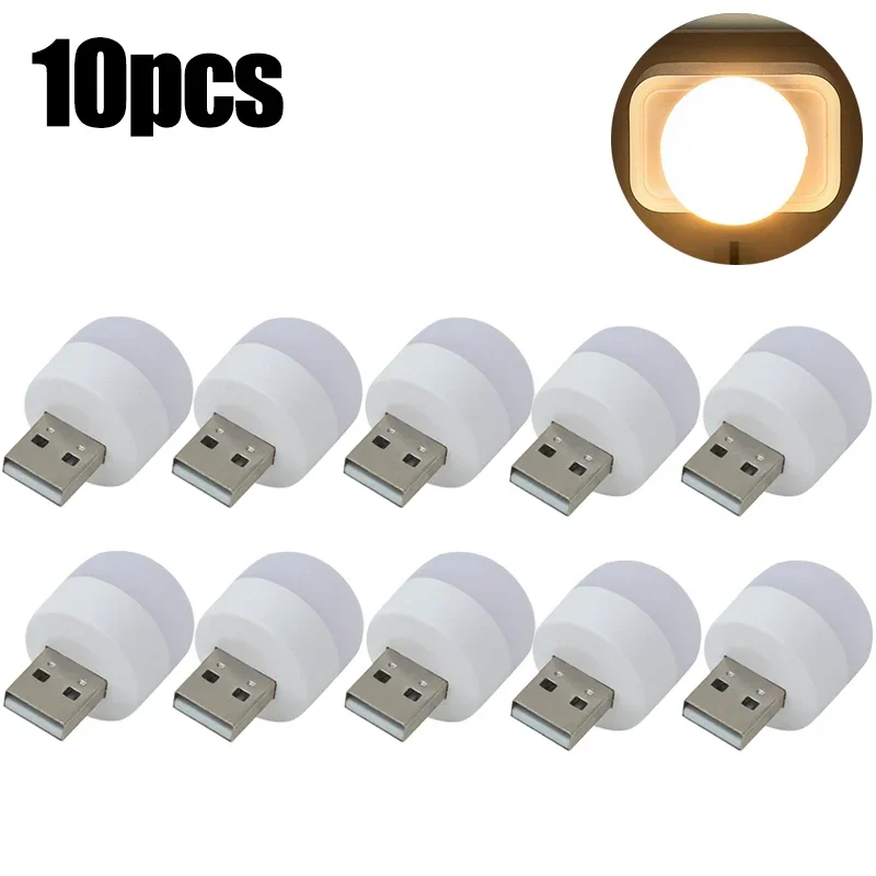 B-10PCS warm light