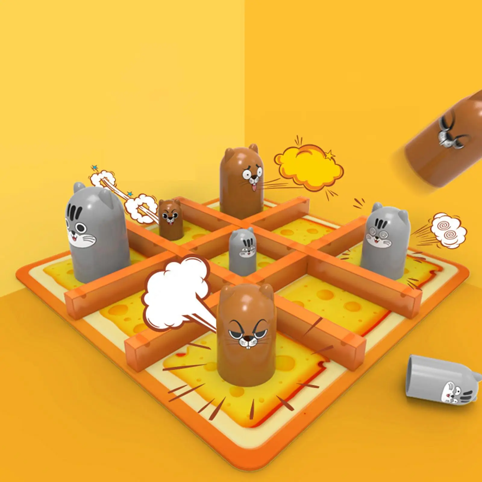 Tic Tac Toe Gioco Tavolino Gioco Decor Strategia Scacchi Impilabile Tazza Gioco Da Tavolo Desktop Dama Famiglia