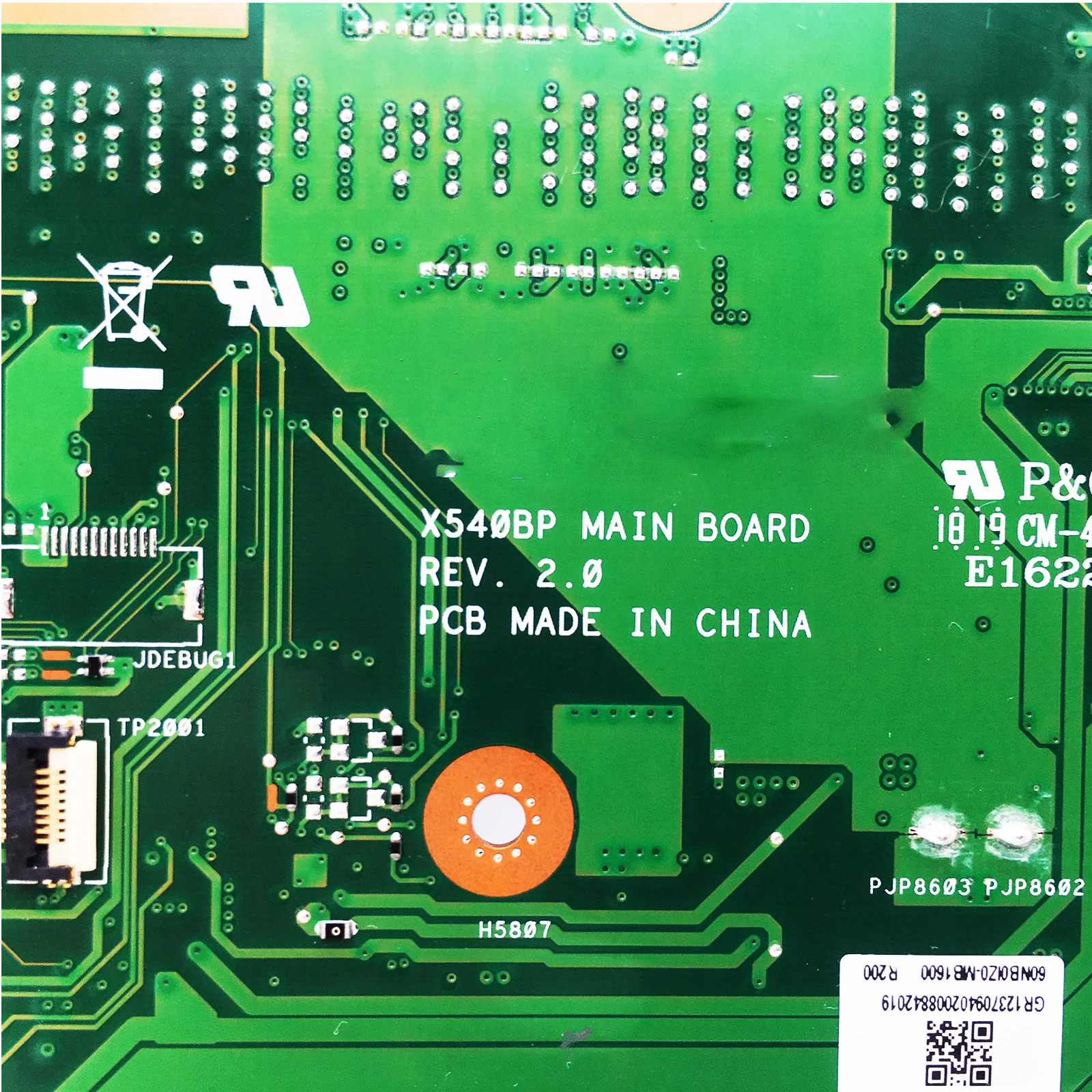 Kefu X540bp Mainboard com Amd A6-9225 A9-9425 Cpu para Asus X540 X540bp X540ba X540b Placa-mãe do Portátil 100 Funcionando Bem - Imagem 4