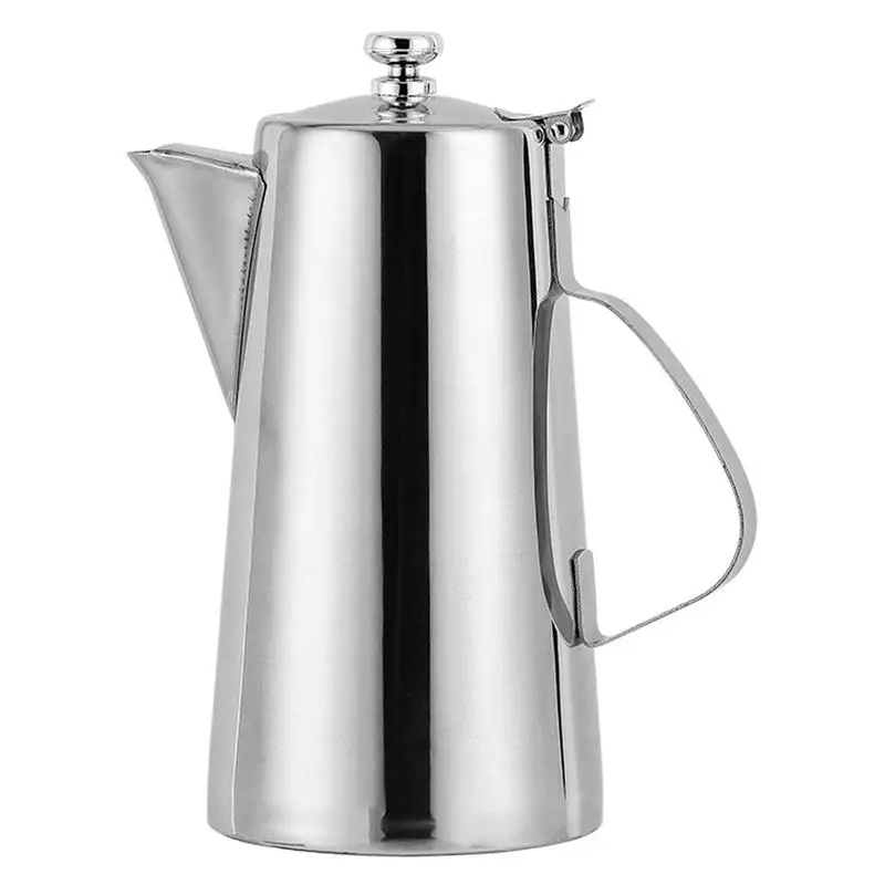 Stainless Steel Coffee Pot Iced Tea Pitcher Beverage Jug Cold Water Kettle Water Pitcher Drink Pitcher For Bar Home Hotel 1