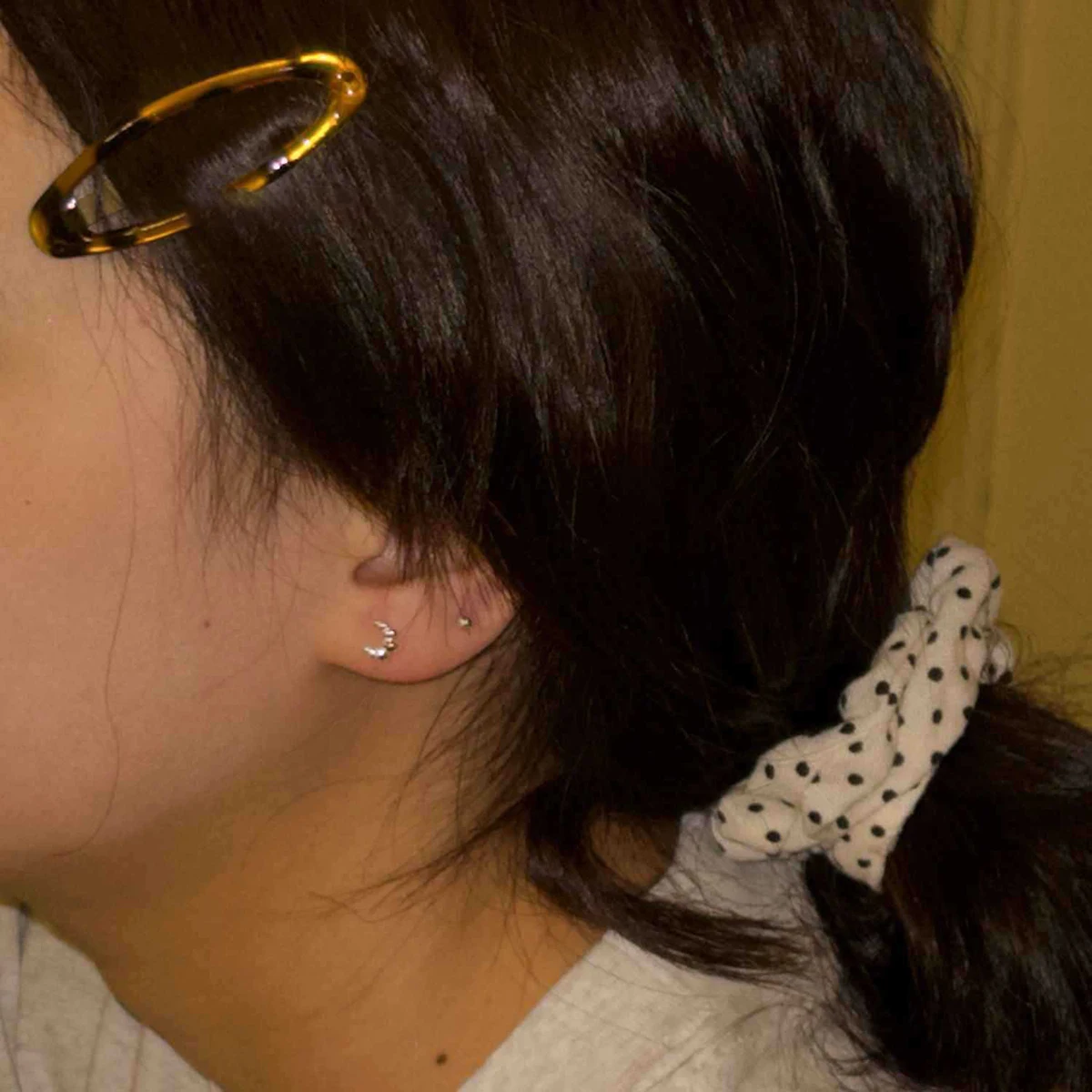 1Pc Leopard Print Oval Hair Clip Women Jewelry Accessory