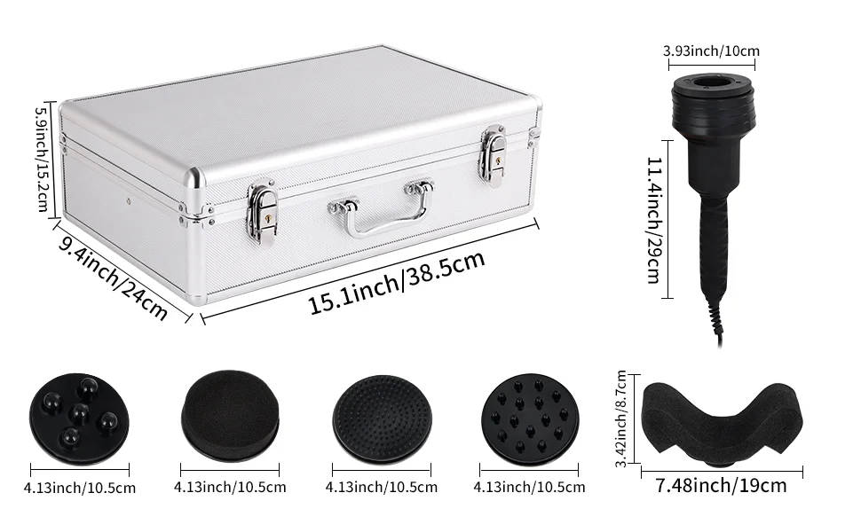 electric loss weight machine vibration body finger push cellulite massager body massager