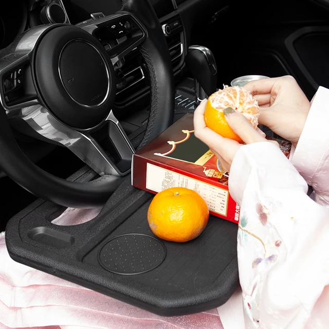 Multifunktionale Auto Lenkrad Tablett Mit Auto Lücke Organizer Arbeit  Computer Schreibtisch Trinken Kaffee Stand Lebensmittel Laptop Halter Innen  - AliExpress