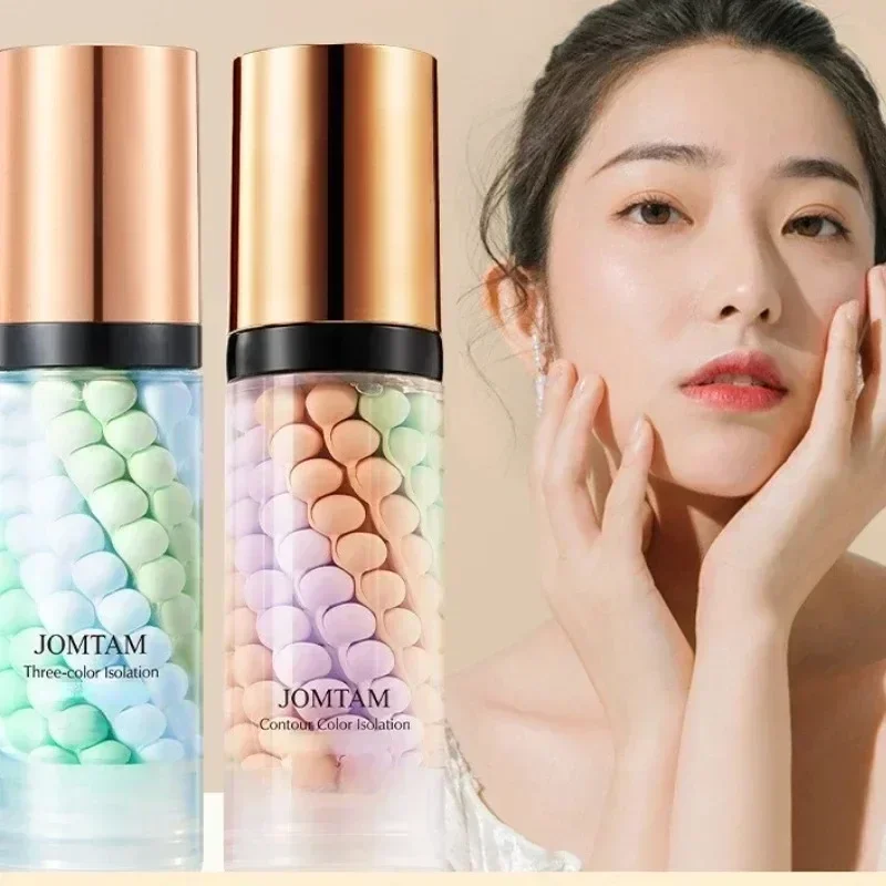 Three Color Liquid Concealer Makeup Front Cream Breathable BB Cream Waterproof Moisturizing Skin Brightening Liquid Foundation sponge head concealer liquid concealer makeup concealer waterproof concealer face concealer concealer foundation cream