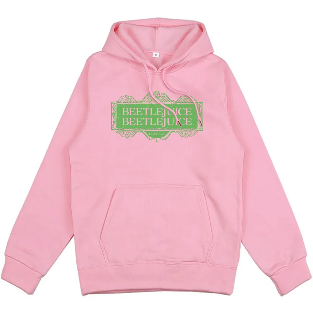thumbnail image 1 of Sudaderas con capucha con estampado de películas de terror para hombres y mujeres, ropa gráfica, sudaderas cómodas informales, ropa de calle Unisex, invierno, BEETLEJUICE-E, 1 of 5