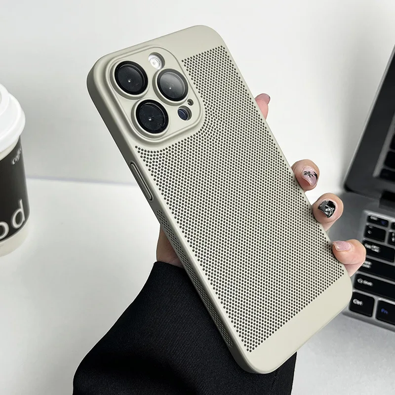 Breathable Heat Dissipation Hard Back Cooling Case