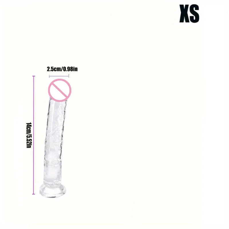 Transparent Realistic Penis Female Masturbator Clitoral Stimulator Big Dick Penis Butt Plug G Spot Sex Toys For Women Sex Shop18