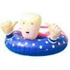 Swimming Ring 100cm Inflatable Toy Donald Trump Shape Summer Outdoor Beach Pool Float Swimming Equipment Water Toy for Kid Adult 6