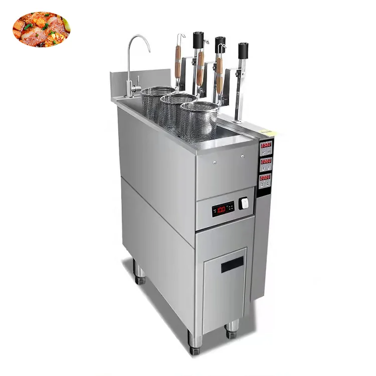 Pasta Boiler Gas/Electric Pasta Cooker Boiler 1/2 Tanks With 3/6 Baskets Professional Restaurant Electric Noodles