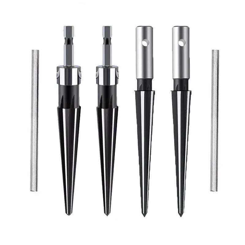 3-13mm/5-16mm Hand Held Chaser HandHeld Hex Reamer T Shape Tapered Reamer for Guitar/Wood/Metal/Plastic Drilling Tools 2pcs hand reamer steel reamer tools