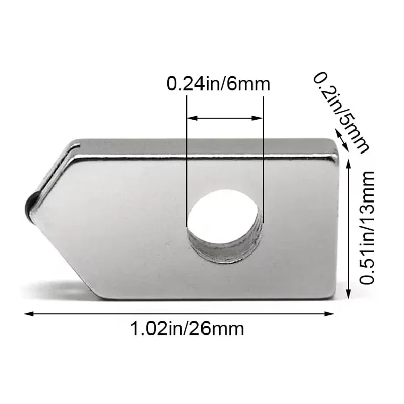Glass Cutter 5Pcs Glass Bottle Cutter Blades Glass Tile Wine Bottle Diamond Cutting Head Practical DIY Crafts Hand Tool Construction Tools