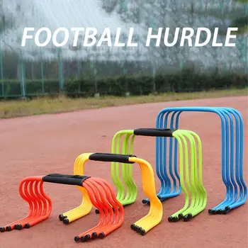 Ostacolo da calcio portatile 15/23cm velocità Agility Training Equipment Hurdle Ladder Safety Outdoor