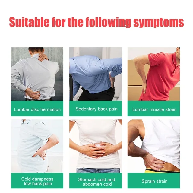 Thermal Magnetic Kidney Belt, Tourmaline Self-Heating Waist Brace - Pain Relief for Sciatica & Lower Back, Improve Kidney Health 5